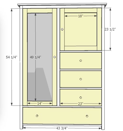 Wardrobe dimensions Dresser Plans, Mirrored Door, Diy Wardrobe, Door Wardrobe, Woodworking Workbench, Wardrobe Planning, Woodworking Furniture, Ikea Furniture, Retail Furniture