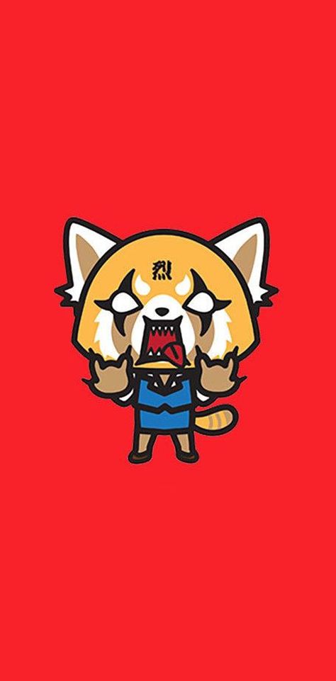 AGGRETSUKO RETSUKO WALLPAPER PHONE Aggretsuko Background, Aggretsuko Wallpaper Desktop, Aggretsuko Wallpaper Iphone, Aggretsuko Wallpaper, Aggretsuko Retsuko, Cute Backrounds, Realistic Hair Drawing, Future Wallpaper, Goth Wallpaper