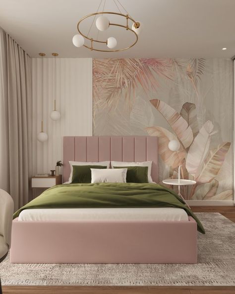 Bed Backside Design, Bedroom Design Styles, Stylish Bedroom Design, Parents Room, Modern Luxury Bedroom, Modern Bedroom Interior, Kids Interior Room, Interior Room, Kids Interior