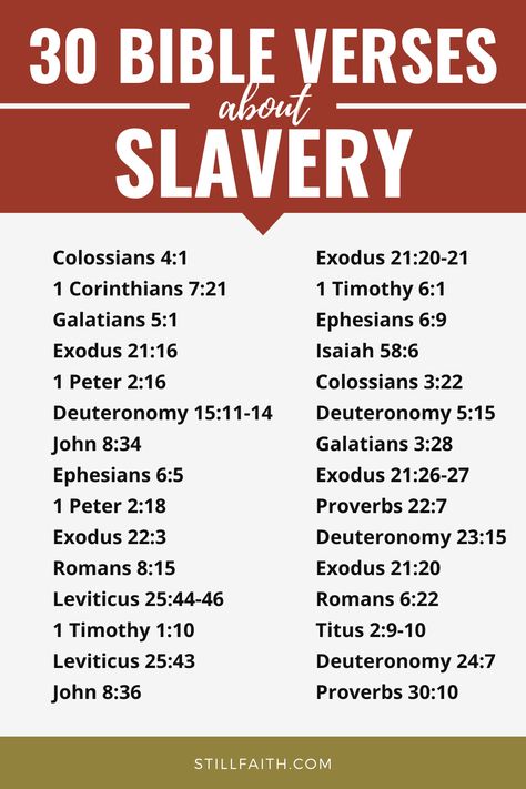 101 Bible Verses about Slavery via @stillfaithcom Bible Verses About Perseverance, Bible Verses About Life, Bible Help, Prayer Bible, Scripture Writing Plans, Cooking Quotes, Scripture Writing, Bible King James Version, Bible Study Topics