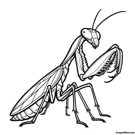 praying-mantis-coloring-pages (5) Praying Mantis Pictures, How To Draw A Praying Mantis, Praying Mantis Leg Tattoo, Praying Mantis Tattoo Stencil, Pray Mantis Drawing, Preying Mantis Drawing, Prey Mantis Drawing, Praying Mantis Tattoo Design, Praying Mantis Sketch