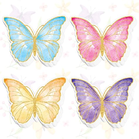 PRICES MAY VARY. Butterfly Shaped: The paper placemats are designed with colorful butterfuly patterns with 4 colors, which are delicate, vivid, fresh and exquisite, making your table and party more beautiful and creating a romantic atmosphere Proper Size and Quantity: It include 28pcs butterfly placemats with 4 colors, each color 7pcs, each size is 12.6x10 inches/32x25.4cm, which are perfect size and sufficient quantity for your summer baby shower home dinner party use Reliable & Lightweight: Th Dinner Birthday Party, Disposable Placemats, Butterfly Place, Table Rose, Round Table Mats, Butterfly Birthday Party, Spring Wedding Decorations, Paper Placemats, Summer Baby Shower