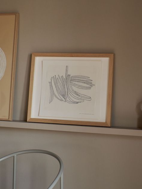 Framing Inspiration, Nordic Artwork, Beige Aesthetics, Unique Objects, Country Retreat, Line Art Print, Free Frames, Gallery Owner, Free Canvas