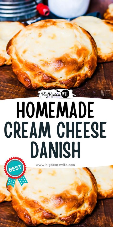 HOMEMADE CREAM CHEESE DANISH Homemade Cream Cheese Danish, Easy Cream Cheese Danish, Easy Cheese Danish, Cream Cheese Danishes, Cheese Danishes, Cream Cheese Danish Recipe, Cheese Danish Recipe, Homemade Cream Cheese, Cheese Omelet