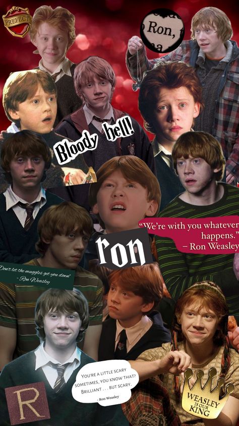 Ron Weasley Wallpaper by me!!! Pls follow me🙏🏻 #harrypotter #hp #ronweasley #wallpaper #aesthetic Ron Weasley Wallpaper, Weasley Wallpaper, Ron Weasley Aesthetic, Rupert Grint Ron Weasley, Weasley Aesthetic, Cool Pokemon Wallpapers, Rupert Grint, Harry Potter Wallpaper, Harry Potter Aesthetic