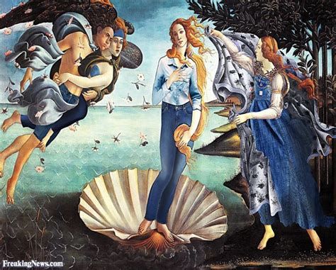 Fotos De Valéria Cardoso Em Fralda P/ Meninas | Pintura De Funny Birth, Venus Painting, Photoshopped Pictures, Birth Pictures, Birth Of Venus, Blue Pictures, The Blues, Art History, Art Images