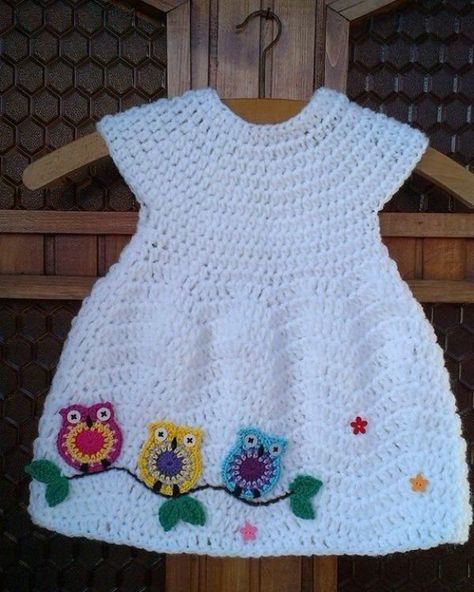 Chevron Chic Baby Dress - Free Crochet Pattern Dress Motif, Crocheted Dress, Crochet Baby Girl, Chic Baby, Haken Baby, Crochet Girls, Crochet Baby Clothes, Crochet Baby Dress