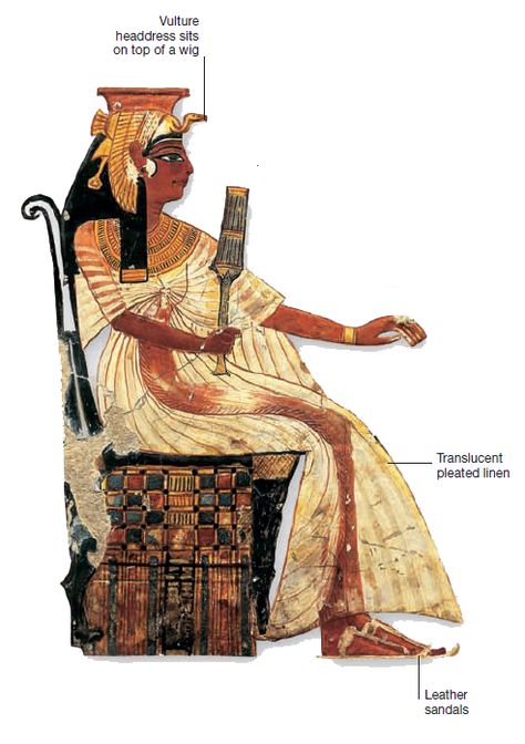 Ancient Egypt Fashion Queens, Egypt Clothing, Ancient Egyptian Fashion, Queen Nefertari, Life In Ancient Egypt, Egypt Museum, Egiptul Antic, Egyptian Fashion, Egypt Fashion