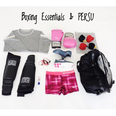 PERSU athletic bag fits all your kickboxing essentials Karate Bag Essentials, Boxing Essentials, Kickboxing Outfit, Kickboxing Bag, Boxing Clothes, Gym Bag Essentials, Boxing Bags, Boxing Glove, Boxing Gym