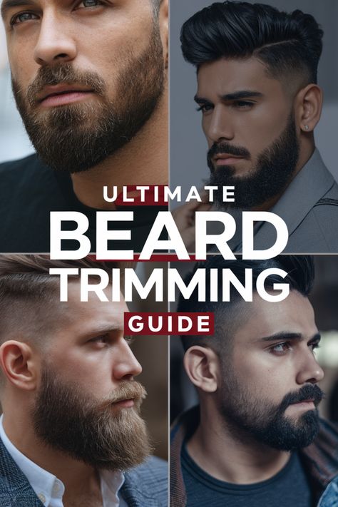 Ready to step up your grooming game? 💈 Join Sander, aka "The Beard Men," as he breaks down the hottest beard trimming styles for men! From trimmed beard styles to faded beard styles, this beard trimming guide covers it all. Whether you're learning how to trim your mustache or shape the perfect beard neckline, this blog is packed with tips to keep you looking sharp. Click now to explore the latest trends in beard and mustache styles, and get inspired for your next trim! #BeardTrimmingGuide How To Shape A Beard, Beard Styles For Men Shape, How To Trim Beard, Beard Trimming Guide How To, Trimming Mustache, Beard Trimming Guide, Trimmed Beard Styles, Trim Beard, Beard Trimming Styles