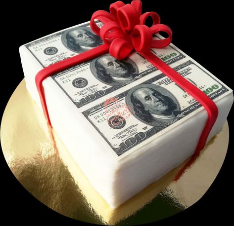 Money Cake Ideas Dollar Bills Birthdays, Money Birthday Cake, Money Cake, Sheet Cake Designs, Custom Birthday Cakes, Creative Cake Decorating, Birthday Cakes For Men, Cakes For Men, Sheet Cake