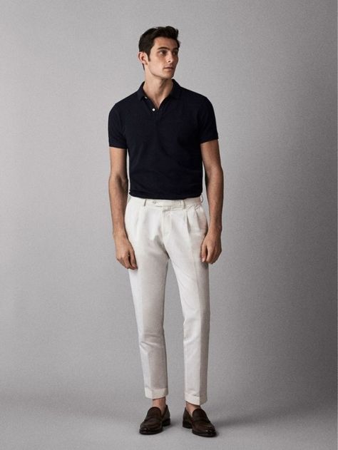 Networking Event Outfit, Event Outfit Ideas, Polo Shirt Outfits, Minimalist Fashion Men, Chic Business Casual, Formal Men Outfit, Stylish Men Casual, Business Casual Outfits For Work, Mens Outfit Inspiration