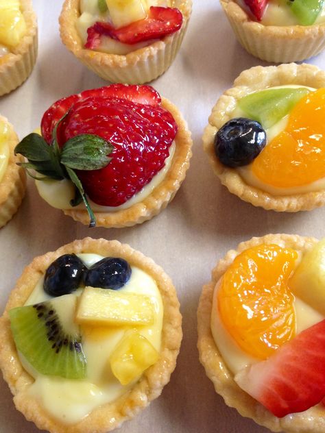 Fruit Tartlets Tartlets Aesthetic, Fruit Tartlets, Mini Fruit Tarts, Character Board, Mini Tart, Fruit Pie, Watercolor Ideas, Fruit Tart, Wedding 2024