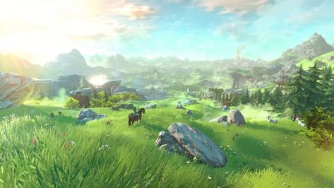 Download Zelda Backgrounds. Hyrule Castle, Hyrule Warriors, Wind Waker, Ocarina Of Time, Legend Of Zelda Breath, Zelda Breath, Twilight Princess, Aesthetic Gif, Breath Of The Wild