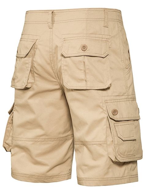 Selling Points 1. Design: Pocket 2. Waistline: High Waist - high waist to elongate the leg, Specifications Gender: Men's, Pants Type: Summer Shorts, Casual Shorts, Cargo Shorts, Style: Formal, Classic, Occasion: Outdoor, Casual, Fabric: 95% Cotton, Design: Cargo Pocket, High Rise, Multi Pocket, Pocket, Waistline: High Waist, Elasticity: Inelastic, Pattern: Solid Colored, Season: Spring, Fall, Winter, Summer, Pants Length: Knee Length, Function: Outdoor, Sports, Wearable, Fit Type: Loose Fit, Fly Type: Zipper, Photos Size Chart ID: 183259Please Note: Listed size charts may vary according to different Size Chart IDs. Inches Centimeters Size Fit US Size Fit UK Size Fit EU Size Waist Length Hips 29 29 29 39 73 55 121 30 30 30 40 76 56 122 31 31 31 41 80 56 123 32 32 32 42 83 56 124 33 33 33 43 Style Formal, Shorts Style, Mens Cargo, Cargo Shorts Men, Shorts Cargo, Shorts Casual, Summer Pants, Shorts Summer, Midi Dress Casual