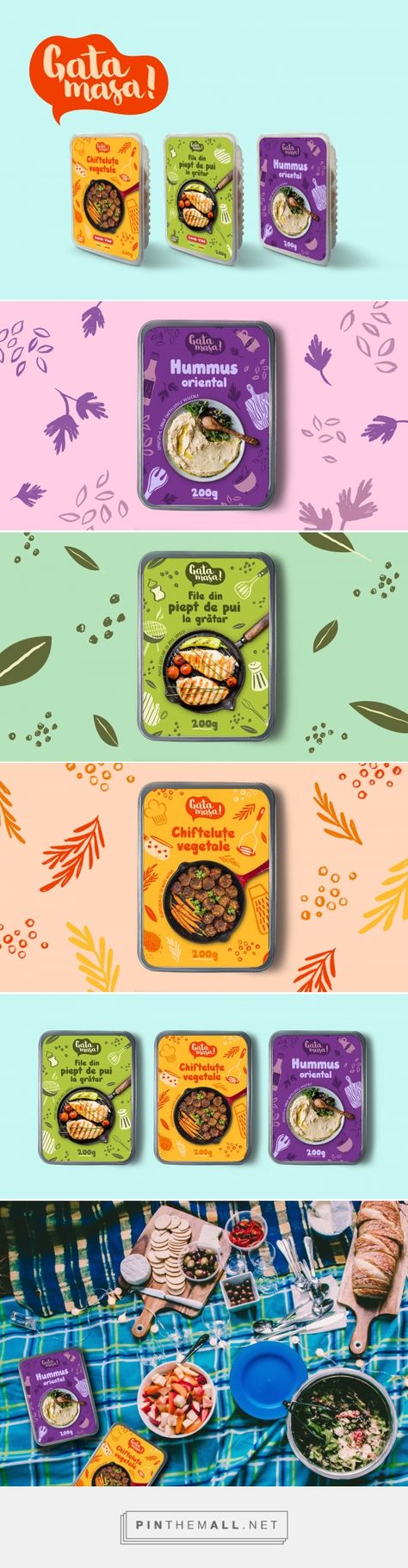 따듯한/부드러운/홈메이드/신선한 Meal Packaging, Healthy Food Photography, Frozen Food Packaging, Food Infographic, Food Logo Design, Food Branding, Food Photography Inspiration, Romanian Food, Food Patterns