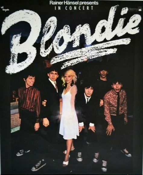 Blondie Concert, Blondie Poster, Rock Band Photos, Blondie Band, Chris Stein, Deborah Harry, Greys Anatomy Memes, 80's Music, Rock Videos