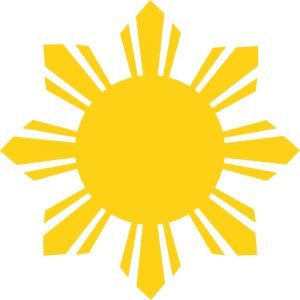 Elements of the Filipino flag Sun Png, Filipino Flag, Jose Rizal, Filipino Tattoos, Filipino Art, Filipino Culture, National Heroes, Happy Sun, Graphic Designer Portfolio