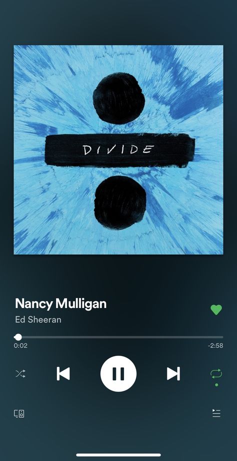 ed sheeran nancy mulligan spotify Nancy Mulligan, Song Memes, Playlist Ideas, Happy Music, Happy Music Video, Playlist Covers, Make A Man, Ed Sheeran, Pretty Lyrics