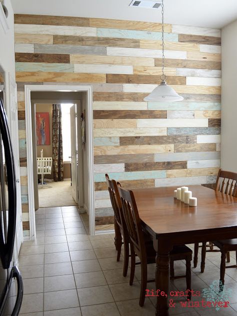 East Coast Creative: Creating with the Stars 12 Contestants Announced! Pallet Wall Ideas, Diy Pallet Wall, Pallet Walls, Wood Plank Walls, Plank Walls, Wood Accent Wall, Pallet Wall, Wallpaper Vintage, Design Del Prodotto