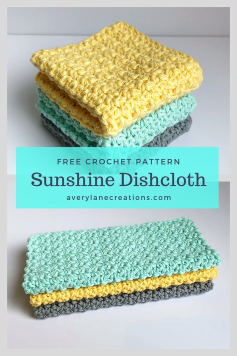 Corner To Corner Crochet Dishcloth Free Pattern, Crochet Dish Wash Cloth, Crochet Dish Rag Pattern Free, Crochet Dishcloth Tutorial Videos, Free Crochet Pattern Dishcloth, How To Crochet Dish Cloths, Cute Crochet Dishcloth, Grandma's Favorite Dishcloth Pattern, Free Crochet Patterns For Dishcloths