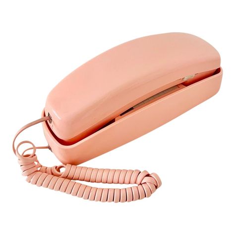 1980s Pink Touchtone Telephone Phone Desk or Mural Phone | Chairish Cool Landline Phone, 80s Telephone, Mural Installation, 1980s Interior Design, 80s Phone, 80s Decor, Life Moves Pretty Fast, Ferris Bueller, 80s Design