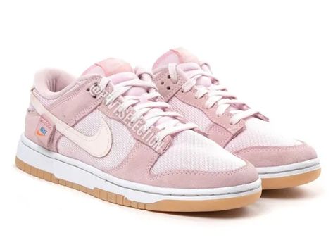 Nike Dunk Low Teddy Bear, Dunk Low Teddy Bear, Teddy Bear Pink, Low Dunks, Dunks Low, Bear Pink, Shoes Inspiration, Pink Teddy Bear, Teddy Bear Collection