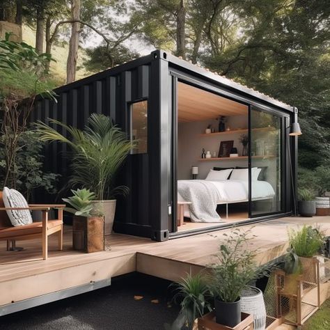 Shipping Container Homes | When modular and container meet. Amazing things are possible with factory built housing! #modular #modularhome #factorybuilthome... | Instagram Modular Home Interior Design, Modular Housing, Factory Building, Tiny Cabin, Container Homes, Shipping Container Homes, Prefab Homes, Modular Homes, Shipping Container