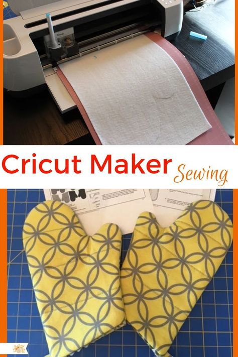 Cricut Maker Sewing - using your Cricut Maker in conjunction with your sewing machine! <LOVE> Fat Quarter Projects, Projets Cricut, Beginner Sewing, Beginner Sewing Projects Easy, Leftover Fabric, Cricut Tutorials, Fabric Baskets, Sewing Projects For Beginners, Sewing Skills