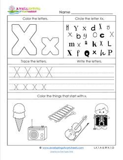 ABC Worksheets - Letter X - Alphabet Worksheets Letter X Worksheets Kindergarten, Letter X Preschool Worksheets, Letter X Worksheets For Preschoolers, Letter X Activities For Preschool, Letter X Worksheet, Letter X Activities, Science Worksheets For Kindergarten, Kids Handwriting Practice, Chocolate Sofa