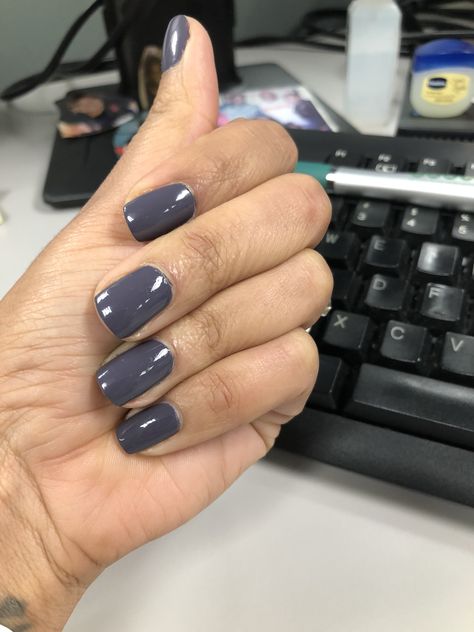 Grayish blue-ish, purple-ish Greyish Purple Nails, Grayish Purple Nails, Grayish Blue Nails, Grey Purple Nails, Greyish Blue Nails, Grey Nail Polish, Violet Grey, Gray Nails, Grayish Blue