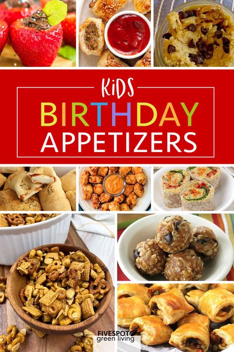 Appetizer For Kids Party, Easy Kid Friendly Appetizers For A Party, Healthy Kids Birthday Party Food, Appetizers Kids Will Love, Kid Appetizers For Party, Easy Food For 1st Birthday Party, Kids Party Appetizers, Kid Party Snacks, Easy Kid Appetizers