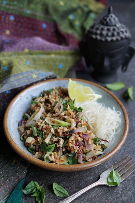 Thai-Inspired Pork Salad - Autoimmune Paleo Thai Pork, Paleo Pork, Autoimmune Paleo Recipes, Pork Salad, Little Buddha, Autoimmune Paleo, Paleo Lunch, Aip Recipes, Family Eating