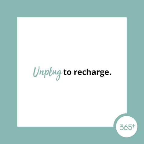 “Almost everything will work again if you unplug it for a few minutes...  Including you.” - Anne Lamott 👍🏻   Today is the National Day of Unplugging so make sure you take the time to unplug today. 🔌   Like if you’re going to unplug to recharge. 💚   💫 www.threesixfiveplus.com 💫 Unplug Quotes, Unplug To Recharge, Recharge Quotes, Zen Lounge, Time To Unplug, Sudarshan Kriya, Brunch Club, Anne Lamott, Free Day