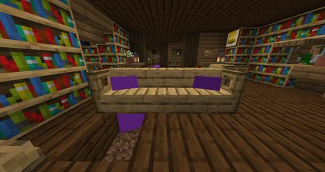 Minecraft Couch With Pillows, How To Build A Couch In Minecraft, Couch In Minecraft, Couch Minecraft, Minecraft Couch Ideas, Minecraft Couch, Minecraft Pillow, Minecraft Furniture Ideas, Built In Couch