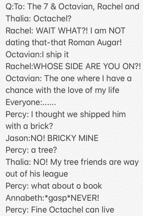 We can all agree we still hate Octavian Octavian X Rachel, Octavian And Rachel, Percy Jackson Characters, Percy Jackson Memes, Percy Jackson Art, Percy Jackson Funny, Uncle Rick, Heroes Of Olympus, Rick Riordan