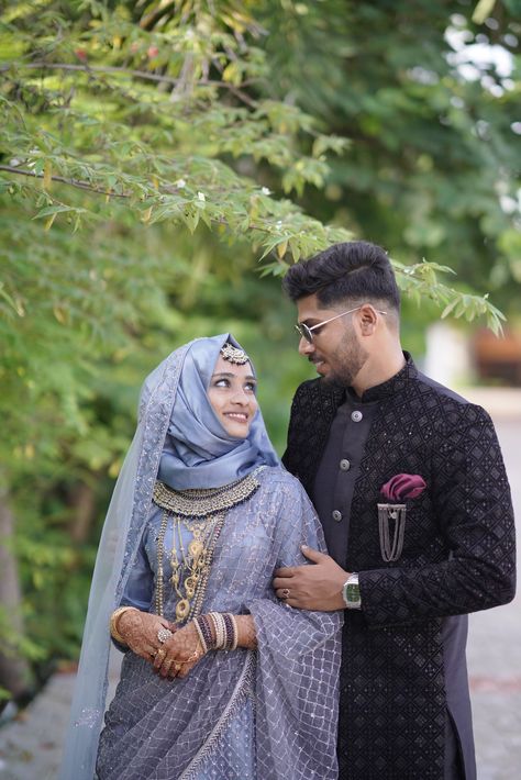 Muslim Wedding Couple Poses, Nikkah Poses Couple, Muslim Marriage Photography, Muslim Wedding Poses, Muslim Couple Poses, Nikkah Couple, Dulha Pose, Nikkah Photoshoot, Bride And Groom Images