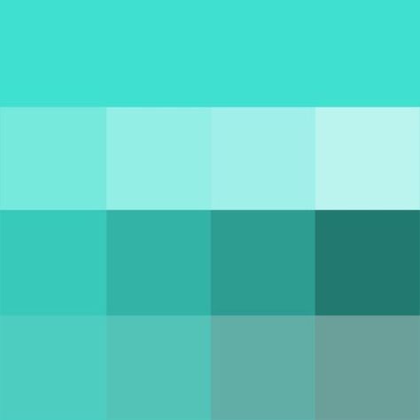 Tiffany Blue Paint, Color Analysis Summer, Shower Diy, Green Pictures, Desktop Wallpaper Pattern, Paint Swatches, Shades Of Teal, Shades Of Turquoise, House Paint