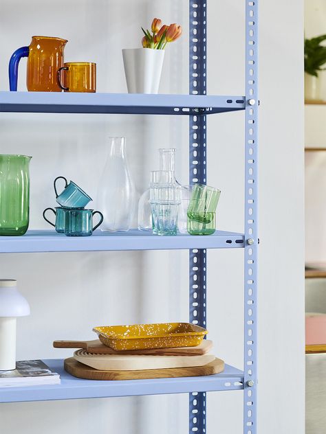 Hay Shelving Unit, Butik Design, Escalier Design, Hay Design, Diy Casa, Cheap Decor, Cheap Home Decor, 인테리어 디자인, Home Decor Accessories