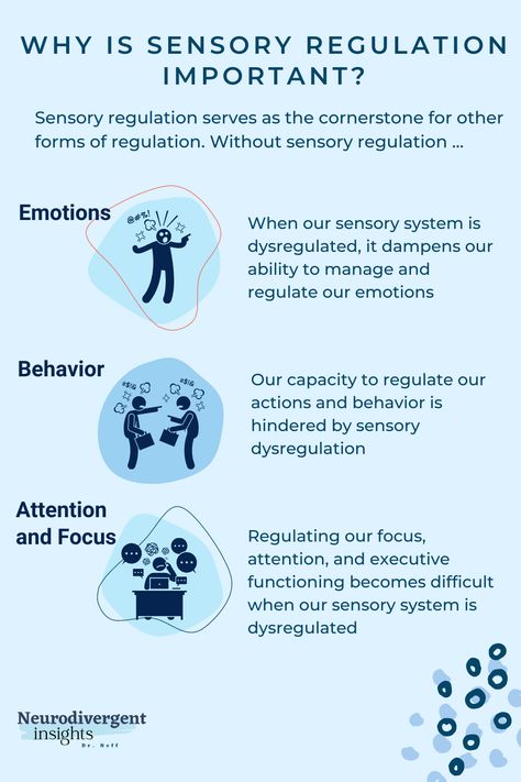 Sensory regulation is foundational for all other forms of regulation (self-regulation, emotion regulation, behavioral regulation, and executive functioning regulation). This blog post unpacks the relationship between sensory regulation and these other key systems. Sensory Processing Disorder Activities, Sensory Processing Disorder Symptoms, Sensory Seeking Behavior, Sensory Regulation, Emotion Regulation, Border Line, Sensory Therapy, Sensory System, Sensory Diet