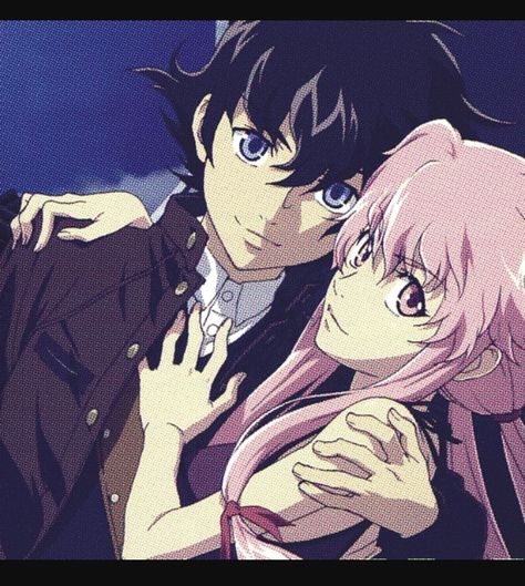 Future Diary Yuno And Yuki, Yuno And Yuki, Future Diary Yuno, Yuno Mirai Nikki, Future Diaries, Mirai Nikki Future Diary, Gasai Yuno, Anime Cosplay Ideas, Future Diary