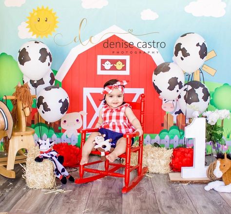 @denisecastrophotography on Instagram: “Valeria’s barnyard birthday🐮🐷🐴🥰📸❣️ #denisecastrophotography #denisecastrophoto #barnyard #barnyardbirthday #birthdayphotoshoot…” Mcdonalds Birthday Party, Western Birthday Party, Farm Themed Birthday Party, Barnyard Birthday, Farm Birthday Party, Twin Birthday, Farm Party, Farm Birthday, Farm Theme