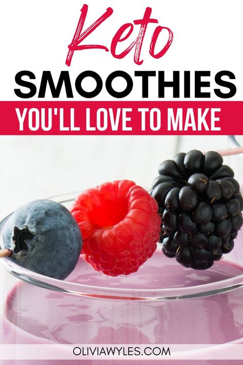 Blackberry Smoothie Recipes, Berry Tarts, Keto Protein Shakes, Low Carb Smoothie Recipes, Keto Breakfast Smoothie, Keto Shakes, Keto Smoothie, Keto Fruit, High Protein Smoothies