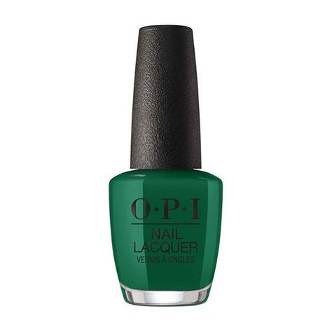 The Best New Christmas Nail Colors of 2018 Opi Green, Pretty Nail Polish Colors, Christmas Nail Colors, Emerald Nails, Opi Nail Colors, Gel Nail Polish Colors, December Nails, Pretty Nail Polish, Geometric Nail Art