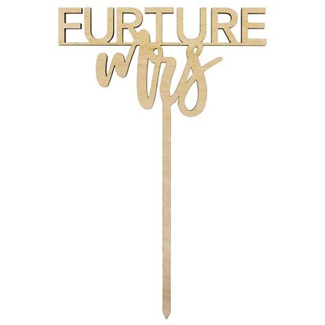 Script Cake Topper, Wedding Supplies Wholesale, Wood Cake Topper, Wood Cake, Party Bachelorette, Future Mrs, Bridal Shower Party, Laser Cut Wood, For Your Party