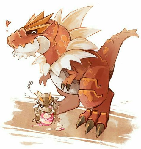 Tyrunt, Tyrantrum; Pokémon Pokemon Tyrantrum, Pokémon Teams, Chibi Pokemon, Pokemon Dragon, Pokemon Official, Pokemon T, Pokemon Fanart, Original Pokemon, Pokemon Memes