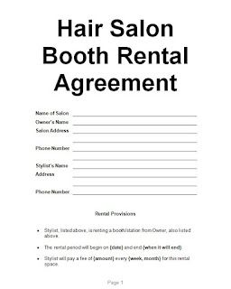 Examples Hair Salon Booth Rental Agreement Salon Contract Agreement, Salon Owner Quotes, Booth Rental Ideas Salon, Tanning Marketing, Salon Booth Rental Agreement, Booth Rent Salon, Booth Rental Agreement, Salon Booth Rental, Hair Salon Business Plan