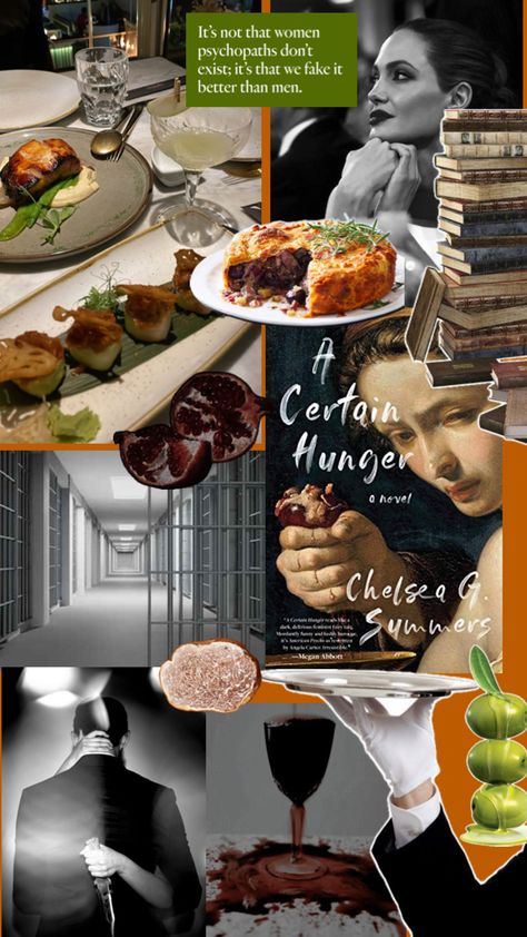 A certain hunger book aesthetic A Certain Hunger Book, Hunger Aesthetic, A Certain Hunger, City Of Bones, Literature Books, Coffee And Books, Guilty Pleasures, Book Addict, Book Aesthetic