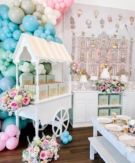 Laduree Paris Birthday Party, Laduree Birthday Party, Atelier Choux Paris Party, Marti 8, Treat Cart, Baby Shower Afternoon Tea, High Tea Baby Shower, Bakery Party, French Baby Shower