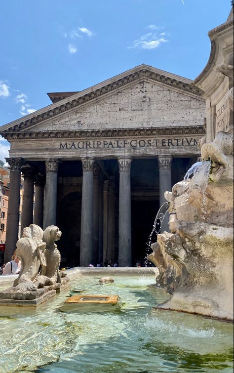 Pantheon, Rome, Italy, travel, bucketlist, city, vacation, places, Europe, summer, aesthetic, inspiration, Instagram, Roma, Italia Rome Budget, Pantheon Rome, Europe Aesthetic, Italy Aesthetic, Dream Travel Destinations, Italian Summer, Future Travel, City Aesthetic, Rome Italy